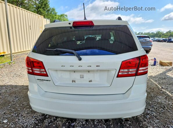 3C4PDCAB0HT552956 2017 DODGE JOURNEY White Vista trasera