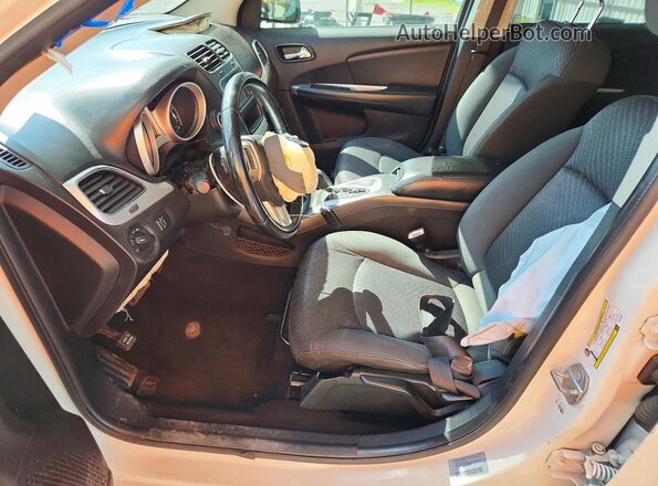 3C4PDCAB0HT552956 2017 DODGE JOURNEY White Vista interior delantera
