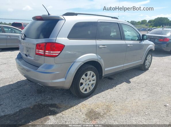 3C4PDCAB0HT683420 2017 DODGE JOURNEY Silver უკანა მარჯვენა