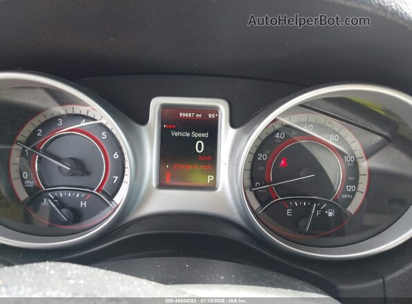 3C4PDCAB0HT683420 2017 DODGE JOURNEY Silver უკანა სავარძლების ხედი
