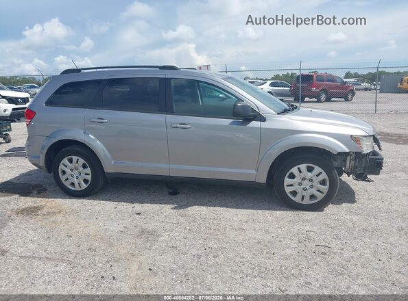 3C4PDCAB0HT683420 2017 DODGE JOURNEY Silver უკანა სალონის ხედი