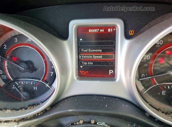 3C4PDCAB0JT171386 2018 DODGE JOURNEY Black Widok zestawu wskaźników