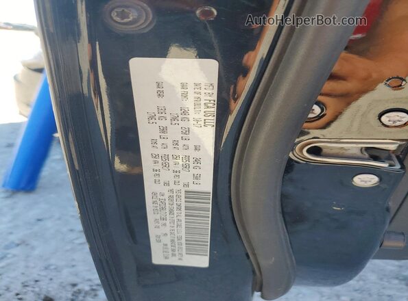 3C4PDCAB0JT171386 2018 DODGE JOURNEY Black Widok naklejki z numerem VIN