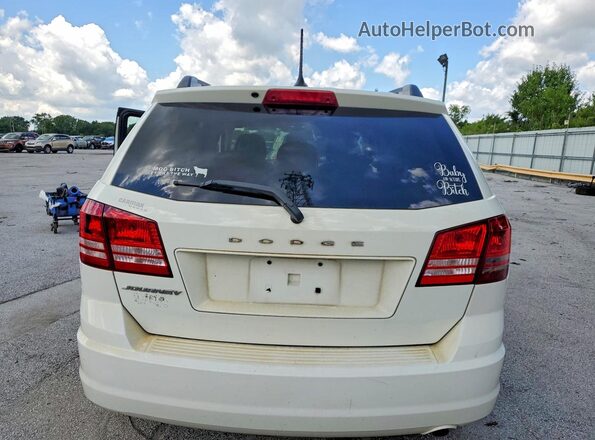 3C4PDCAB0JT183425 2018 DODGE JOURNEY Белый Вид сзади