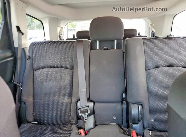 3C4PDCAB0JT183425 2018 DODGE JOURNEY Белый Вид задних сидений