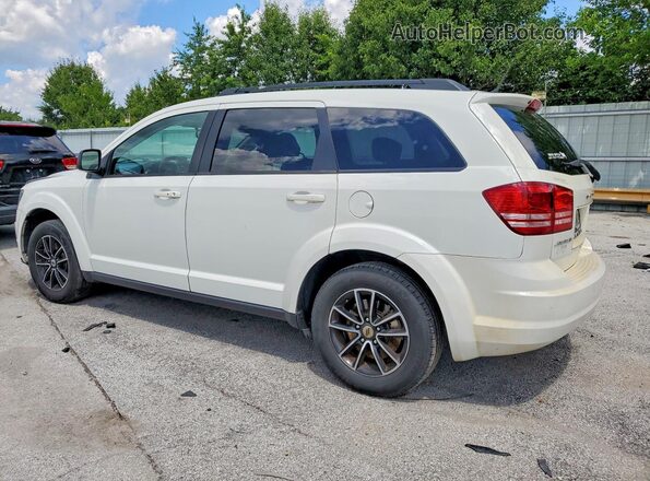 3C4PDCAB0JT183425 2018 DODGE JOURNEY Белый Задняя левая четверть