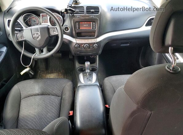 3C4PDCAB0JT183425 2018 DODGE JOURNEY Белый Вид панели приборов