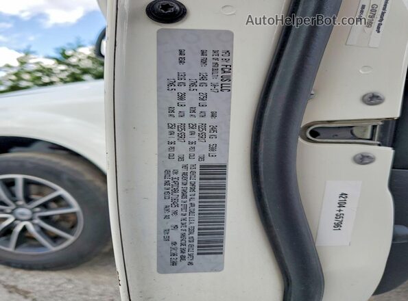 3C4PDCAB0JT183425 2018 DODGE JOURNEY Белый Вид наклейки с VIN-кодом