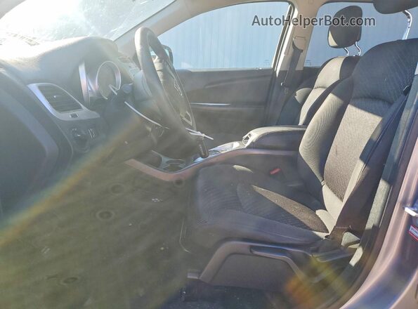 3C4PDCAB0JT237063 2018 DODGE JOURNEY Silver Front interior view