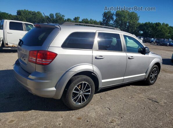 3C4PDCAB0JT237063 2018 DODGE JOURNEY Silver Rear right