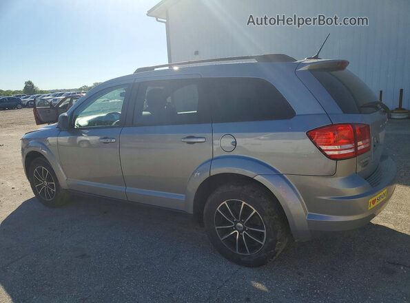 3C4PDCAB0JT237063 2018 DODGE JOURNEY Silver Rear left