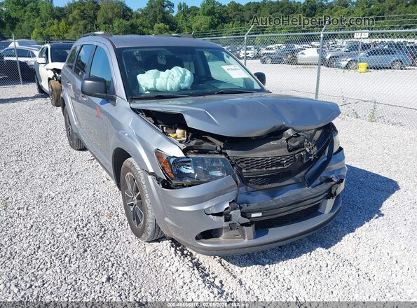 3C4PDCAB0JT295495 2018 DODGE JOURNEY Gray Front view