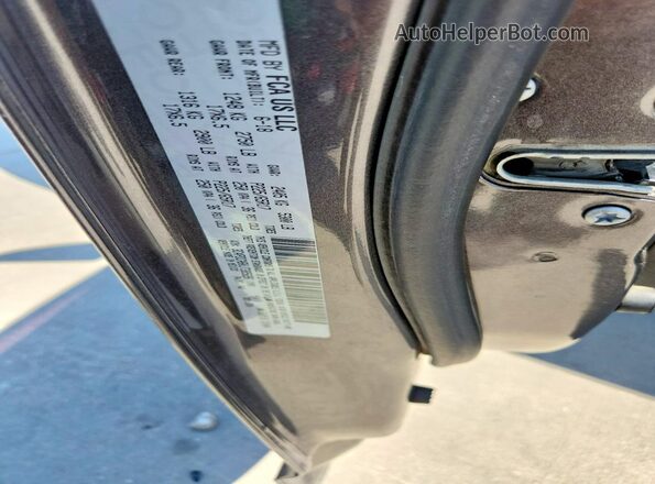 3C4PDCAB0JT385696 2018 DODGE JOURNEY Gray Vista de la etiqueta del VIN