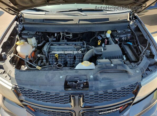 3C4PDCAB0JT385696 2018 DODGE JOURNEY Gray Vista del compartimento del motor