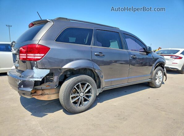 3C4PDCAB0JT385696 2018 DODGE JOURNEY Gray Trasero derecho