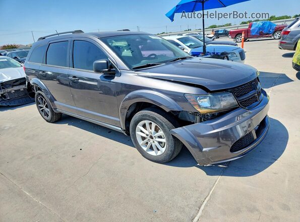 3C4PDCAB0JT385696 2018 DODGE JOURNEY Gray Delantero derecho