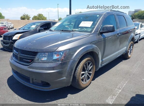 3C4PDCAB0JT442964 2018 DODGE JOURNEY Gray Передня ліва чверть