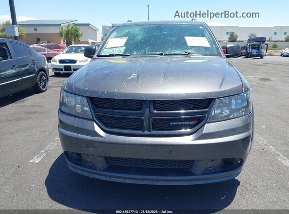 3C4PDCAB0JT442964 2018 DODGE JOURNEY Gray Вид задньої частини салону