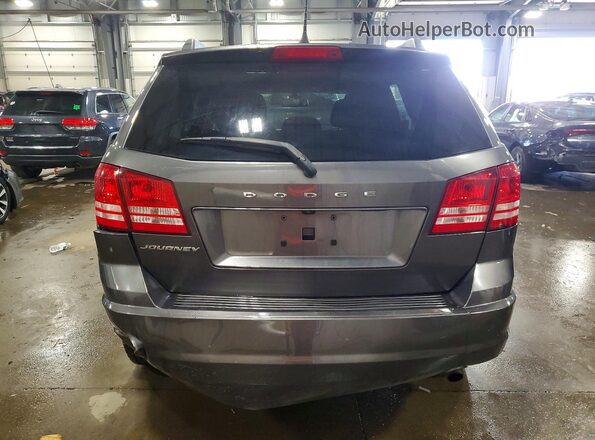 3C4PDCAB0JT509952 2018 DODGE JOURNEY Gray Вид ззаду