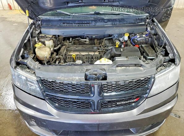 3C4PDCAB0JT509952 2018 DODGE JOURNEY Gray Вид задньої частини салону