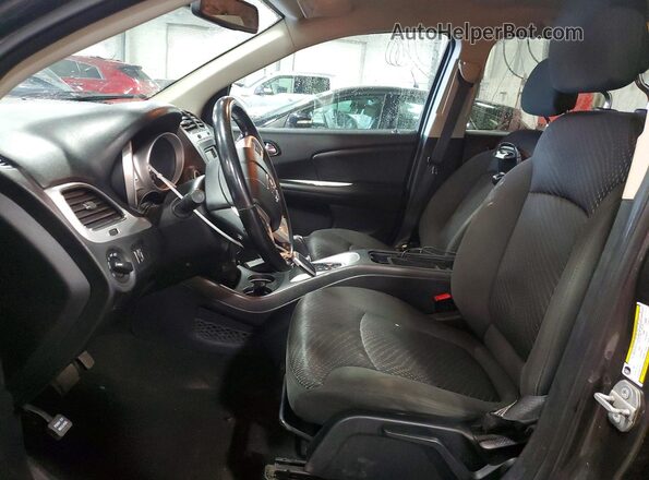 3C4PDCAB0JT509952 2018 DODGE JOURNEY Gray Вид салону спереду