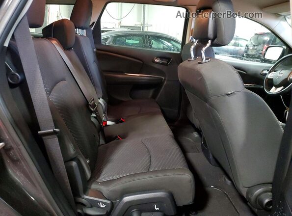 3C4PDCAB0JT509952 2018 DODGE JOURNEY Gray Вид задніх сидінь