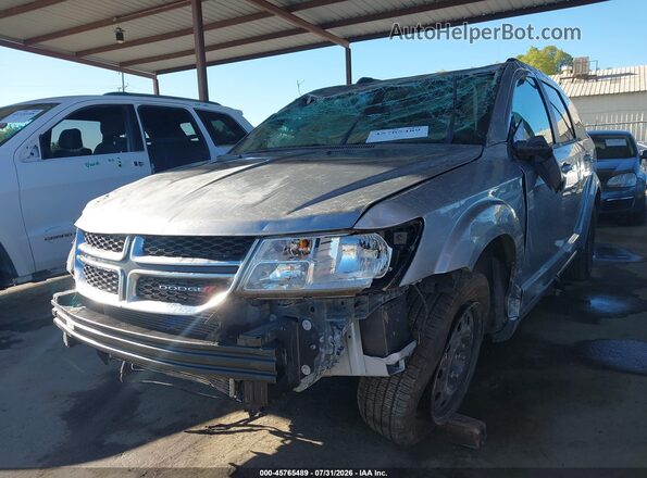 3C4PDCAB0JT534463 2018 DODGE JOURNEY Silver წინა მარცხენა ხედი სამი მეოთხედიდან