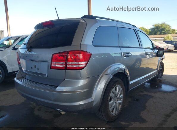 3C4PDCAB0JT534463 2018 DODGE JOURNEY Silver უკანა მარჯვენა