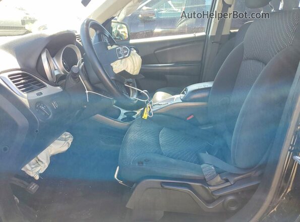 3C4PDCAB0KT874620 2019 DODGE JOURNEY Черный Вид салона спереди