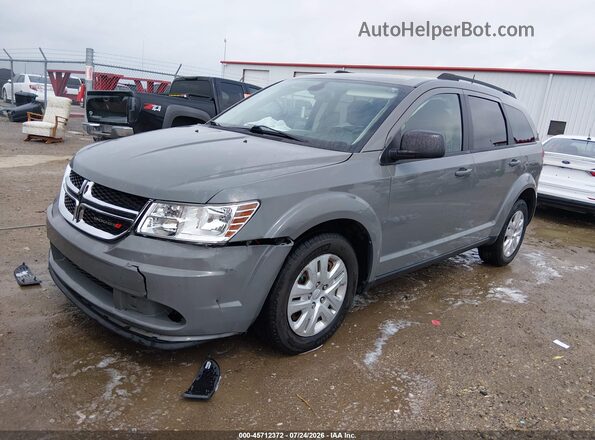 3C4PDCAB0LT199398 2020 DODGE JOURNEY Gray წინა მარცხენა ხედი სამი მეოთხედიდან