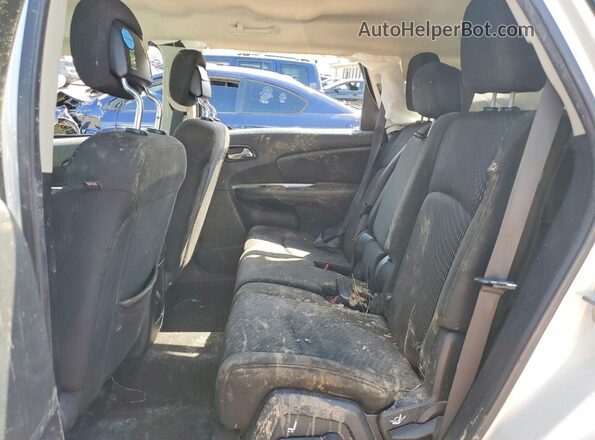 3C4PDCAB0LT202249 2020 DODGE JOURNEY White Вид задньої частини салону