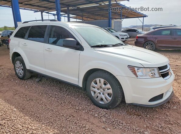 3C4PDCAB0LT237065 2020 DODGE JOURNEY White Przód prawy