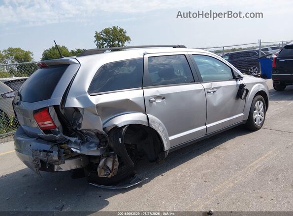 3C4PDCAB0LT264413 2020 DODGE JOURNEY Silver Задня права чверть