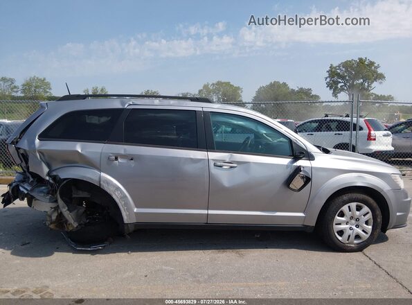 3C4PDCAB0LT264413 2020 DODGE JOURNEY Silver Вид задньої частини салону