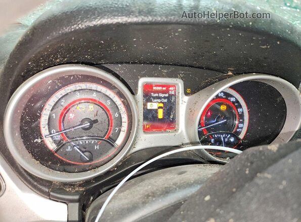 3C4PDCAB0LT264928 2020 DODGE JOURNEY Black Instrument cluster view