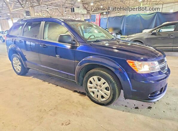 3C4PDCAB0LT275556 2020 DODGE JOURNEY Blue Przód prawy