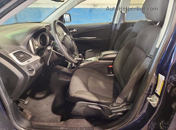 3C4PDCAB0LT275556 2020 DODGE JOURNEY Blue Widok wnętrza z przodu