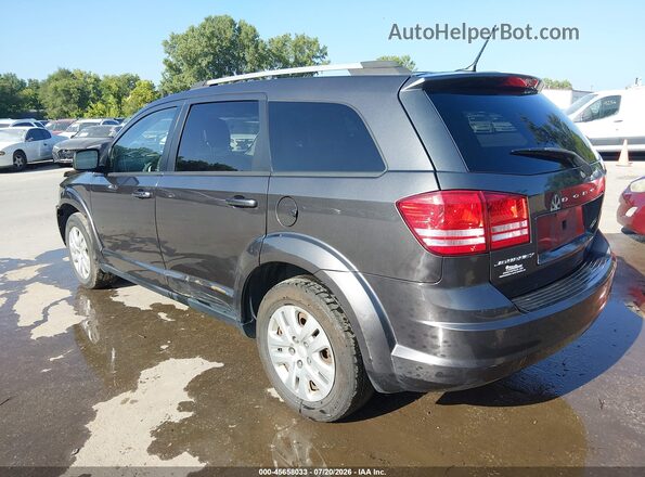 3C4PDCAB1HT653553 2017 DODGE JOURNEY Gray Trasero izquierdo