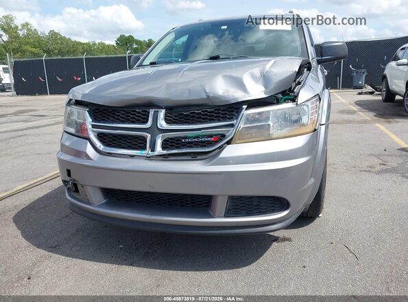 3C4PDCAB1JT233958 2018 DODGE JOURNEY Silver Front view