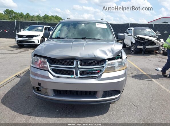 3C4PDCAB1JT233958 2018 DODGE JOURNEY Silver Instrument cluster view