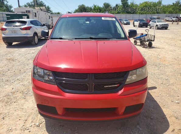 3C4PDCAB1JT288409 2018 DODGE JOURNEY Red Front view