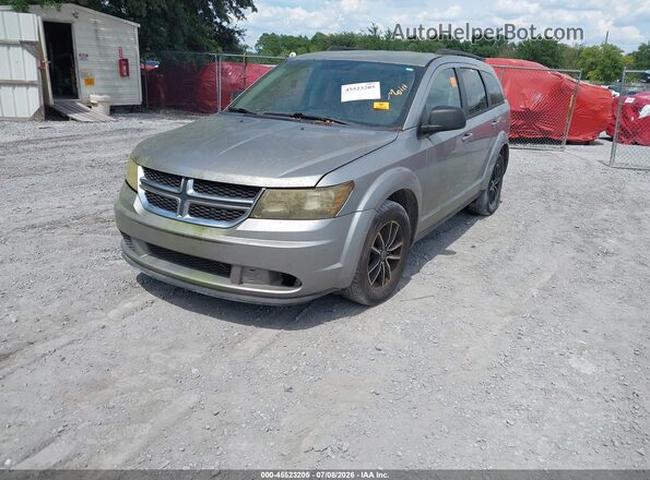 3C4PDCAB1JT296199 2018 DODGE JOURNEY Silver Առջևի ձախ երեք քառորդ տեսարան