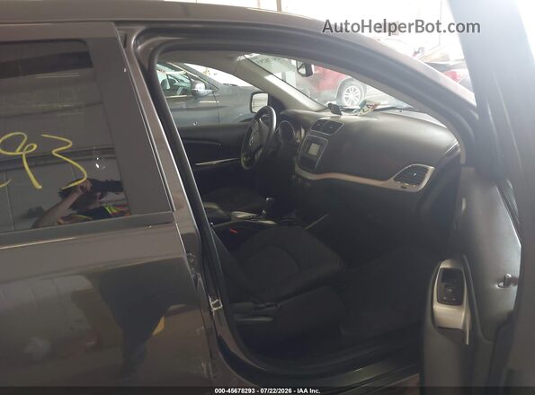 3C4PDCAB1JT474516 2018 DODGE JOURNEY Gray წინა სალონის ხედი