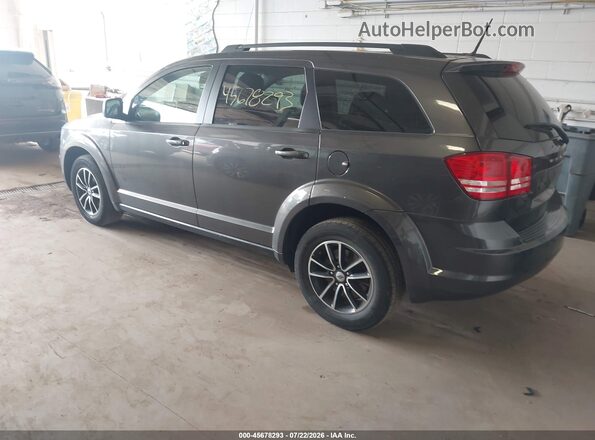 3C4PDCAB1JT474516 2018 DODGE JOURNEY Gray უკანა მარცხენა