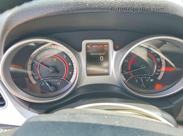 3C4PDCAB1JT490571 2018 DODGE JOURNEY Угольный Вид щитка приборов