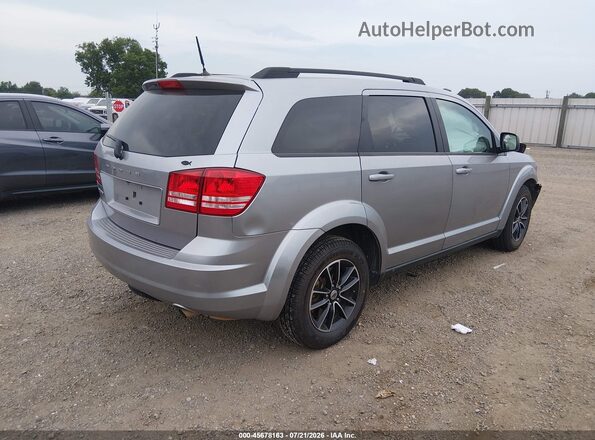 3C4PDCAB1JT506140 2018 DODGE JOURNEY Silver უკანა მარჯვენა