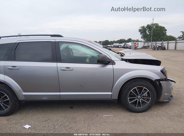 3C4PDCAB1JT506140 2018 DODGE JOURNEY Silver უკანა სალონის ხედი