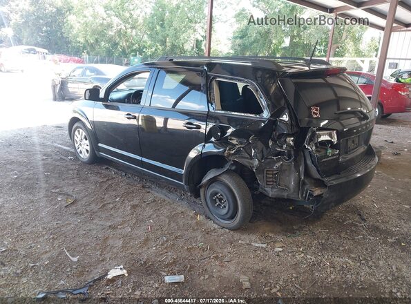3C4PDCAB1KT764093 2019 DODGE JOURNEY Black Trasero izquierdo
