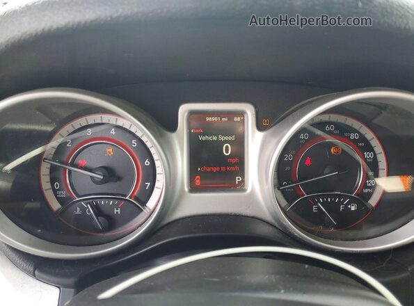 3C4PDCAB1LT261259 2020 DODGE JOURNEY Black Սարքավորումների վահանակի տեսք