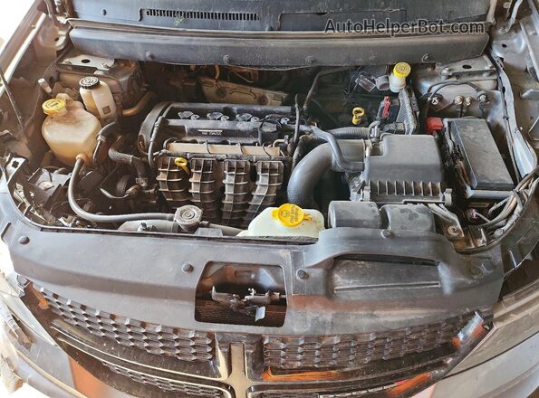 3C4PDCAB1LT274500 2020 DODGE JOURNEY Gray Vista del compartimento del motor